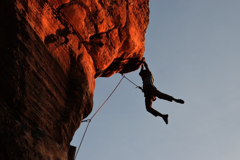 Rock Climbing in Nature